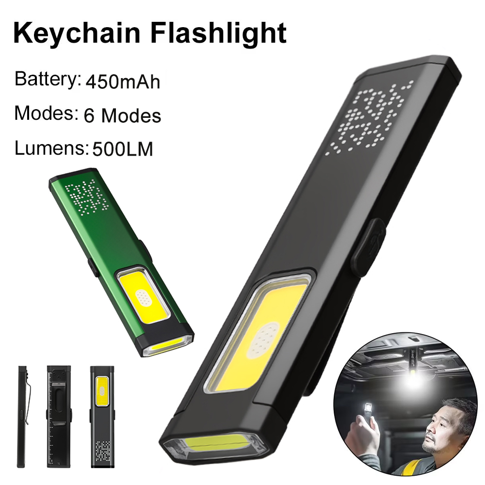 Outdoor Lighting B&Q - Mini Portable Rechargeable LED Torch Light,