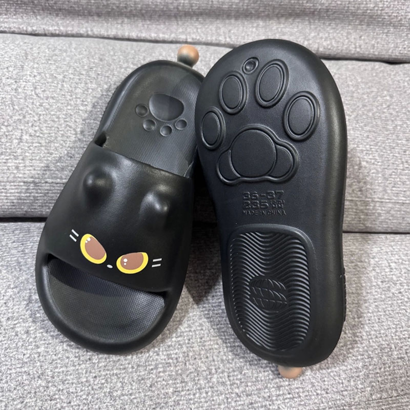 Outdoor Lighting Black - New Cute 3D Black Cat Paw