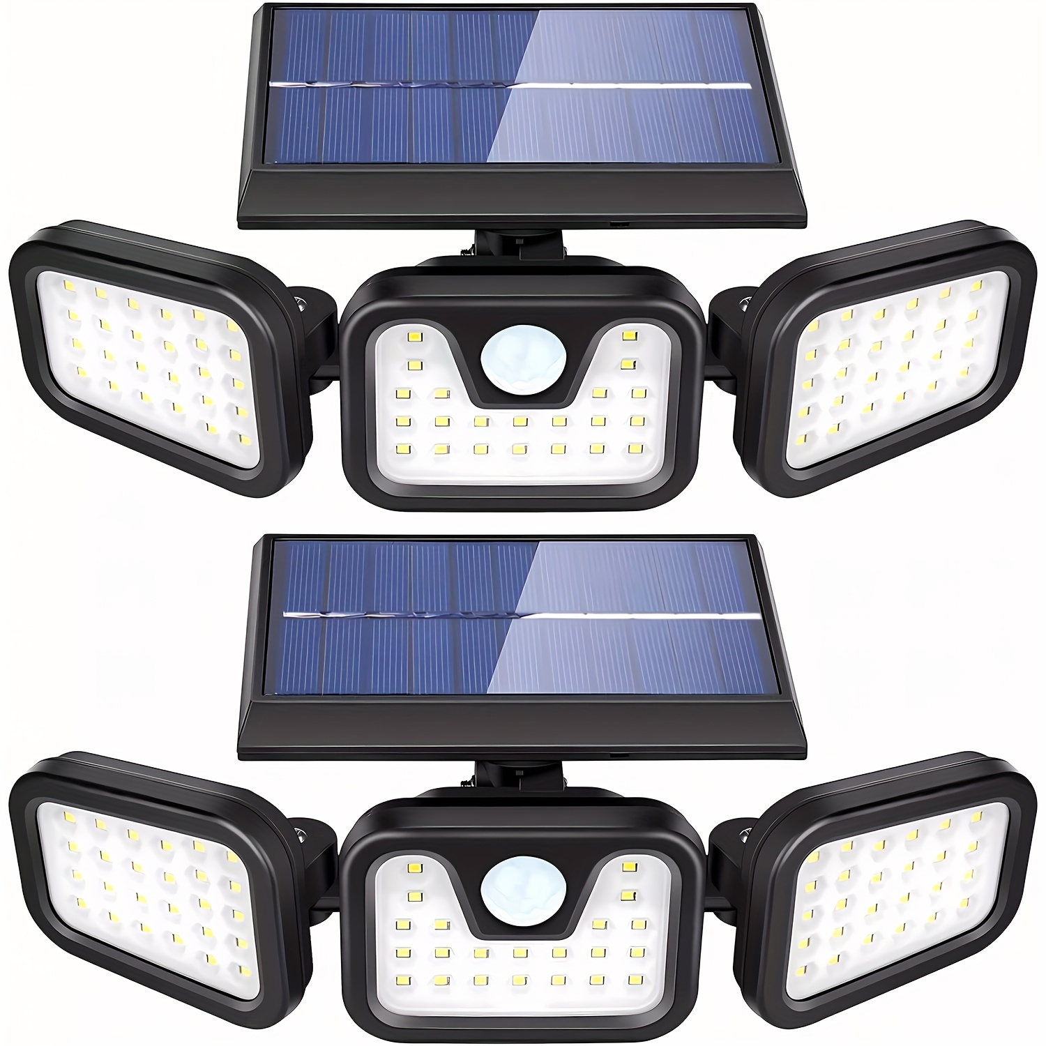 Outdoor Lighting Front Yard - 74 LED Solar Powered Motion Sensor