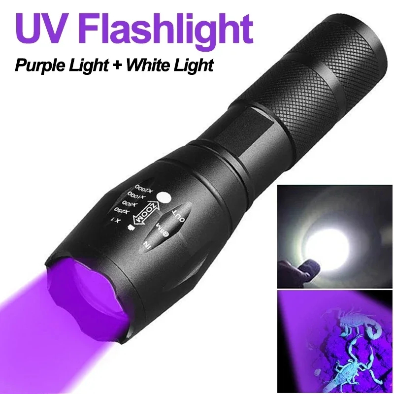 Outdoor Lighting Black - C2 USB Rechargeable Flashlight with Dual