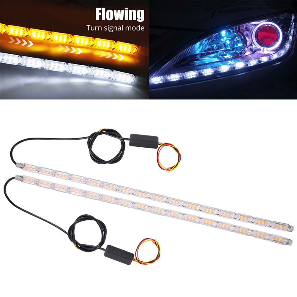 2pcs DRL LED Strip Flexible Da - đánh giá và giá Waterproof Led Strip
