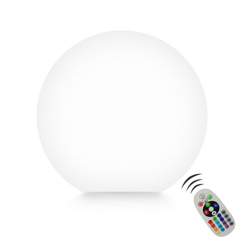 Rechargeable LED Glowing Ball  - đánh giá và giá Bollard Light Garden