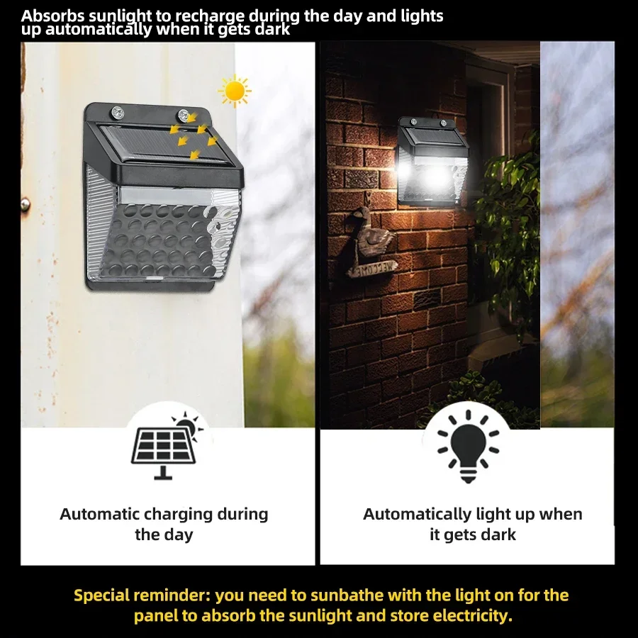 LED Solar Light PIR Motion Sen - đánh giá và giá Outdoor Lighting Led