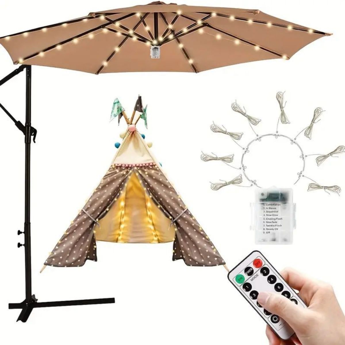 1pc Light Up Your Patio Yard U - đánh giá và giá Outdoor Lighting For Your Yard