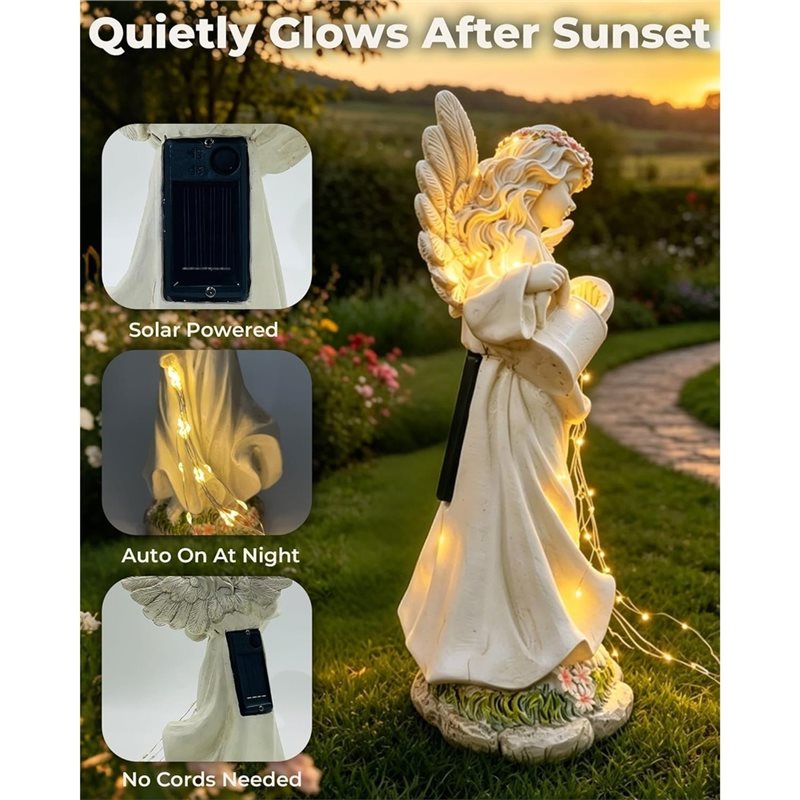 ABGE-Outdoor Garden Angel Sola - đánh giá và giá Outdoor Lighting Accent