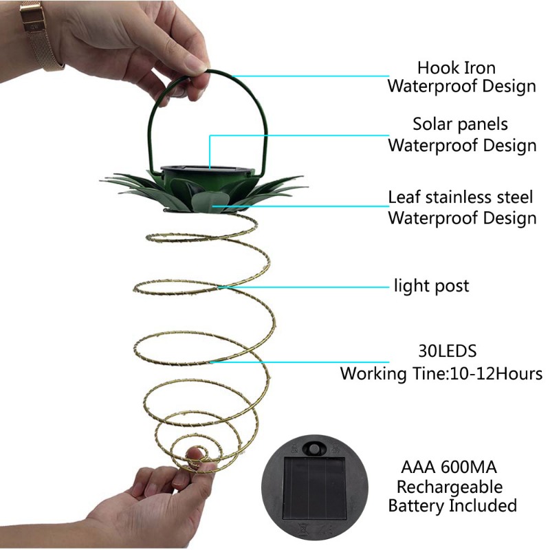 Solar Charging Light LED Coppe - đánh giá và giá Outdoor Lighting Wire