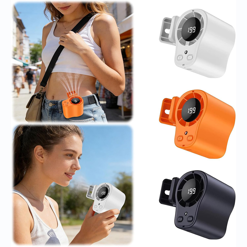 Portable Waist Mounted Cooling - đánh giá và giá Umbrella Led Clip