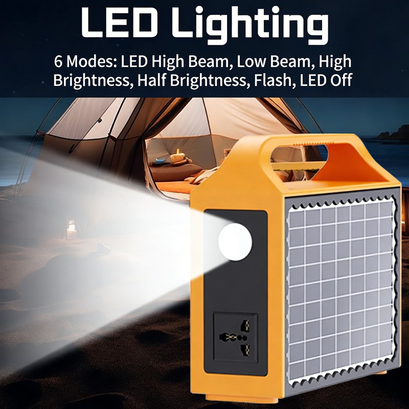 150W Portable Solar Power Stat - đánh giá và giá Outdoor Lighting Wire