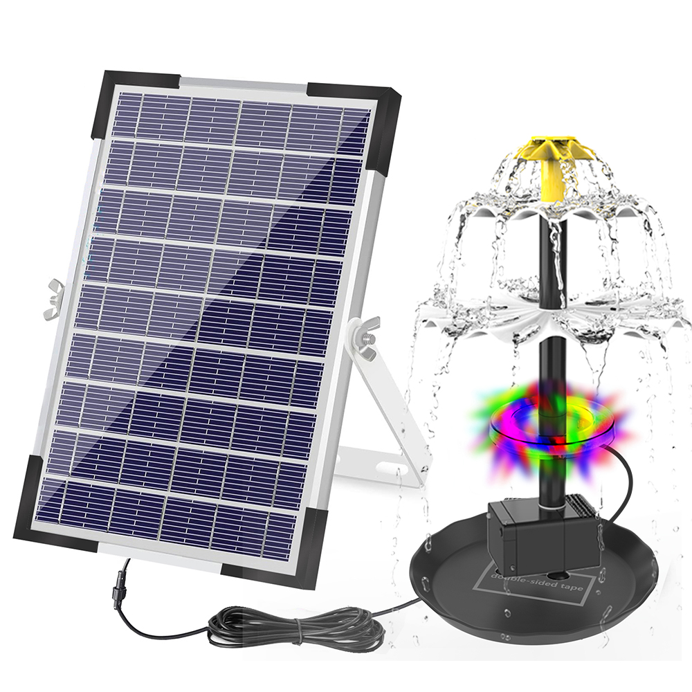 Solar Fountain Pump for Bird B - đánh giá và giá Bollard Light Garden