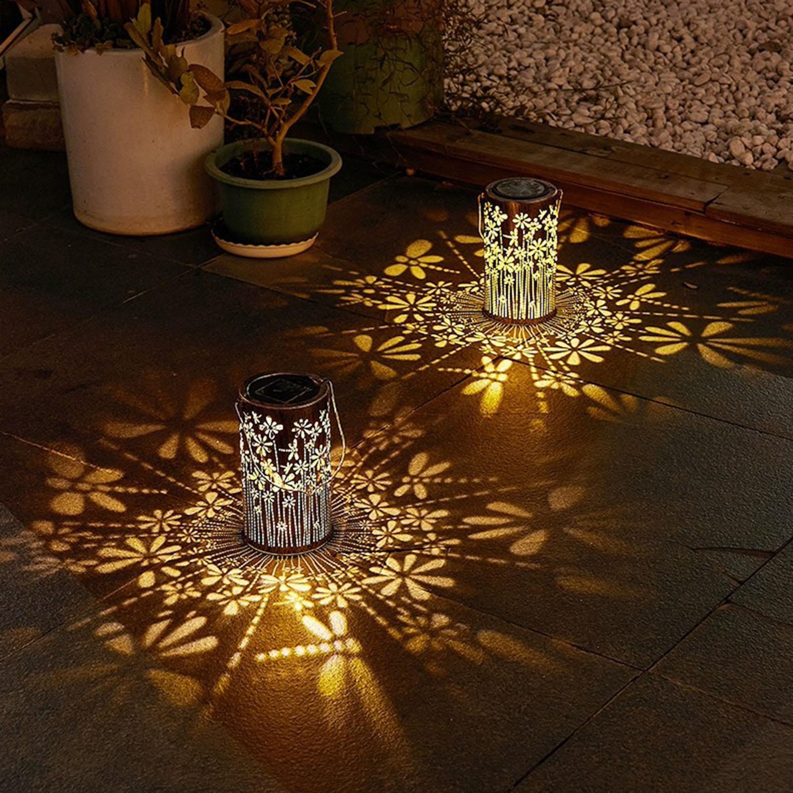 Solar Hangings Lantern Waterpr - đánh giá và giá Outdoor Lighting Yard
