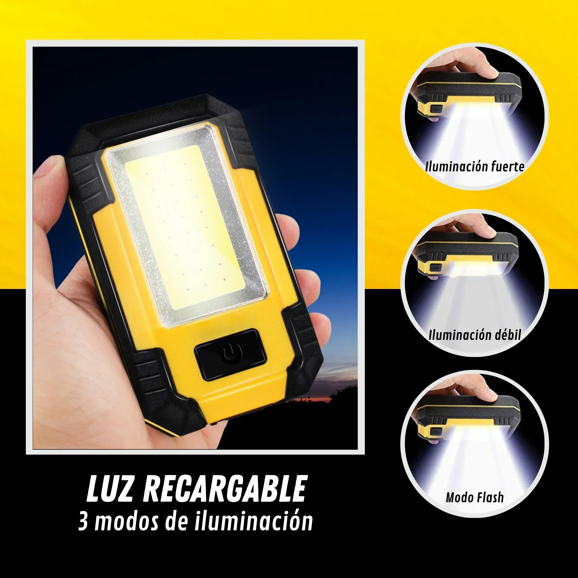 Rechargeable 4000MaH Work Ligh - đánh giá và giá Outdoor Lighting B&Q