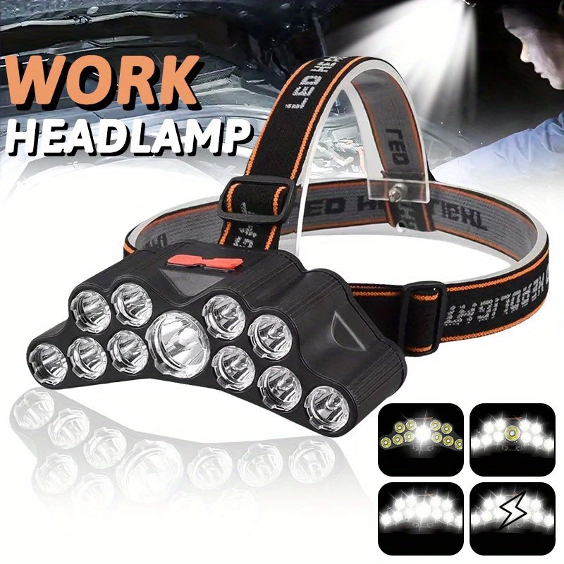 11 LED Headlamp Strong Light H - đánh giá và giá Outdoor Lighting B&Q