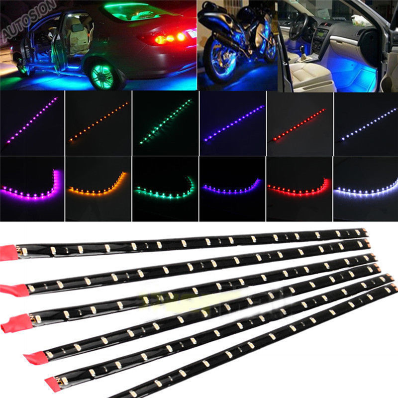 6PCS Waterproof 15 SMD DC 12V  - đánh giá và giá Waterproof Led Strip