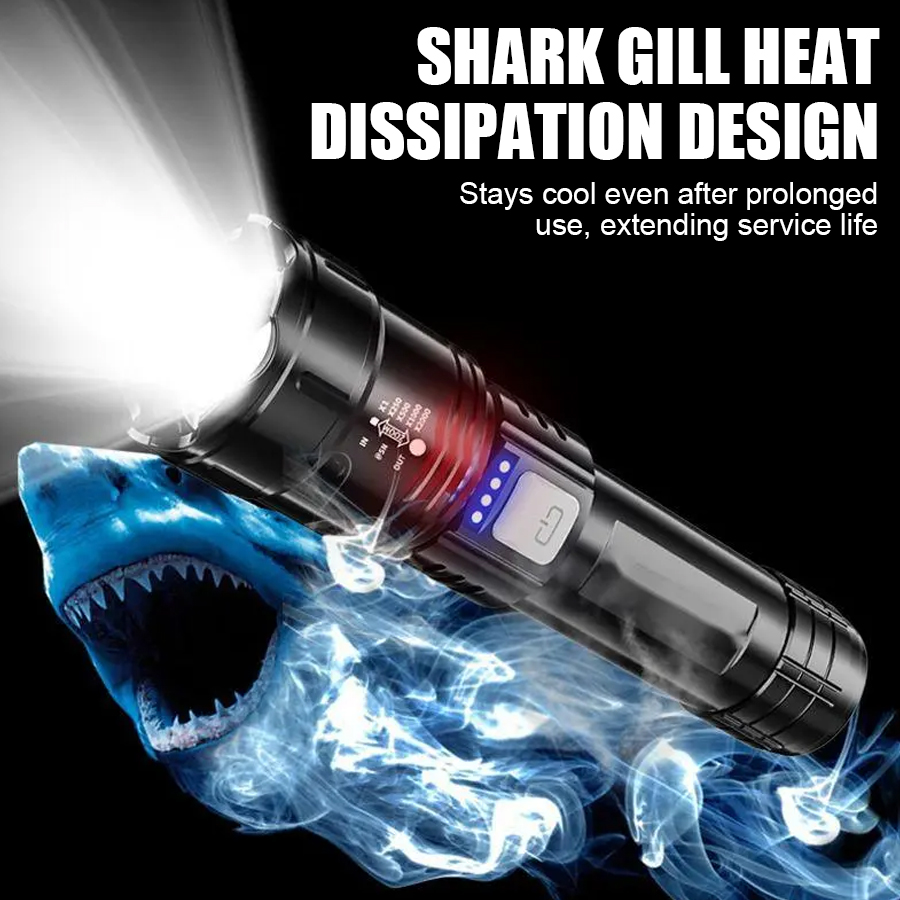 High Power P50 LED Flashlight  - đánh giá và giá Outdoor Lighting B&Q