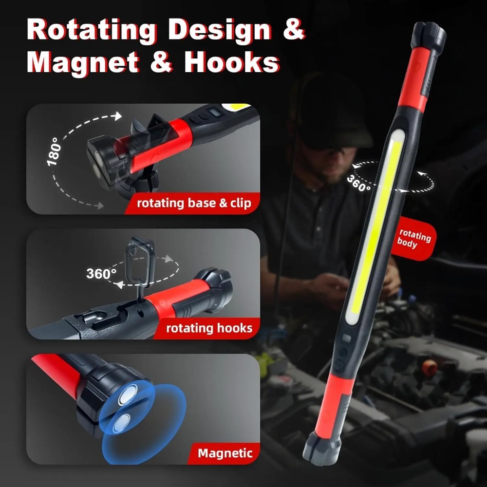Super Bright Magnetic COB Work - đánh giá và giá Outdoor Lighting Repair