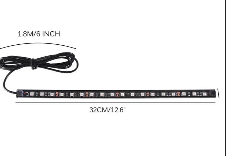 2Pcs 30cm 12V LED Strip Light  - đánh giá và giá Waterproof Led Strip