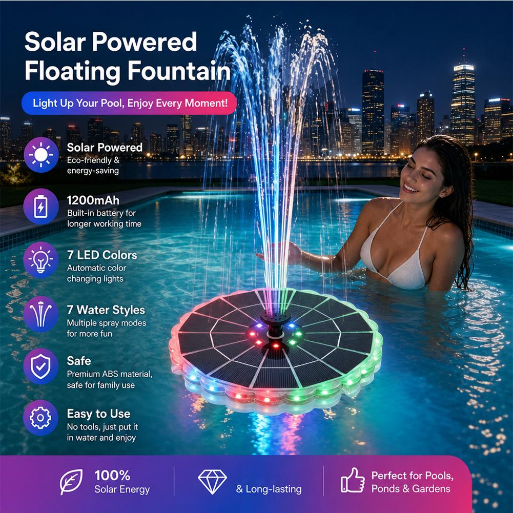 3.5W Outdoor Solar Fountain Pu - đánh giá và giá Bollard Light Garden