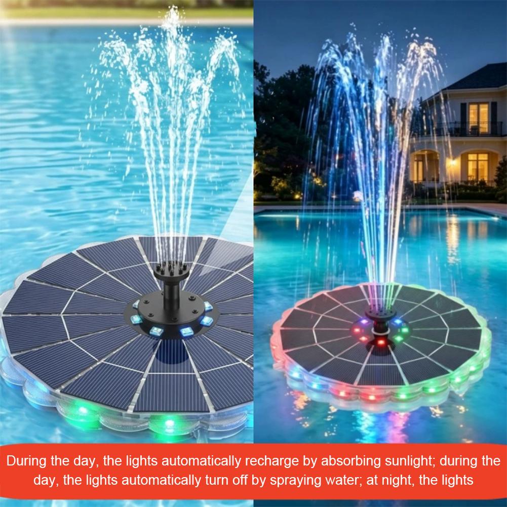 3.5W Outdoor Solar Fountain Pu - đánh giá và giá Bollard Light Garden