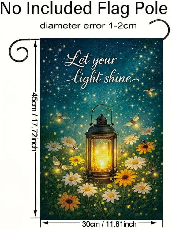 Garden Flag 12x18 Inch, Let Yo - đánh giá và giá Outdoor Lighting For Your Yard
