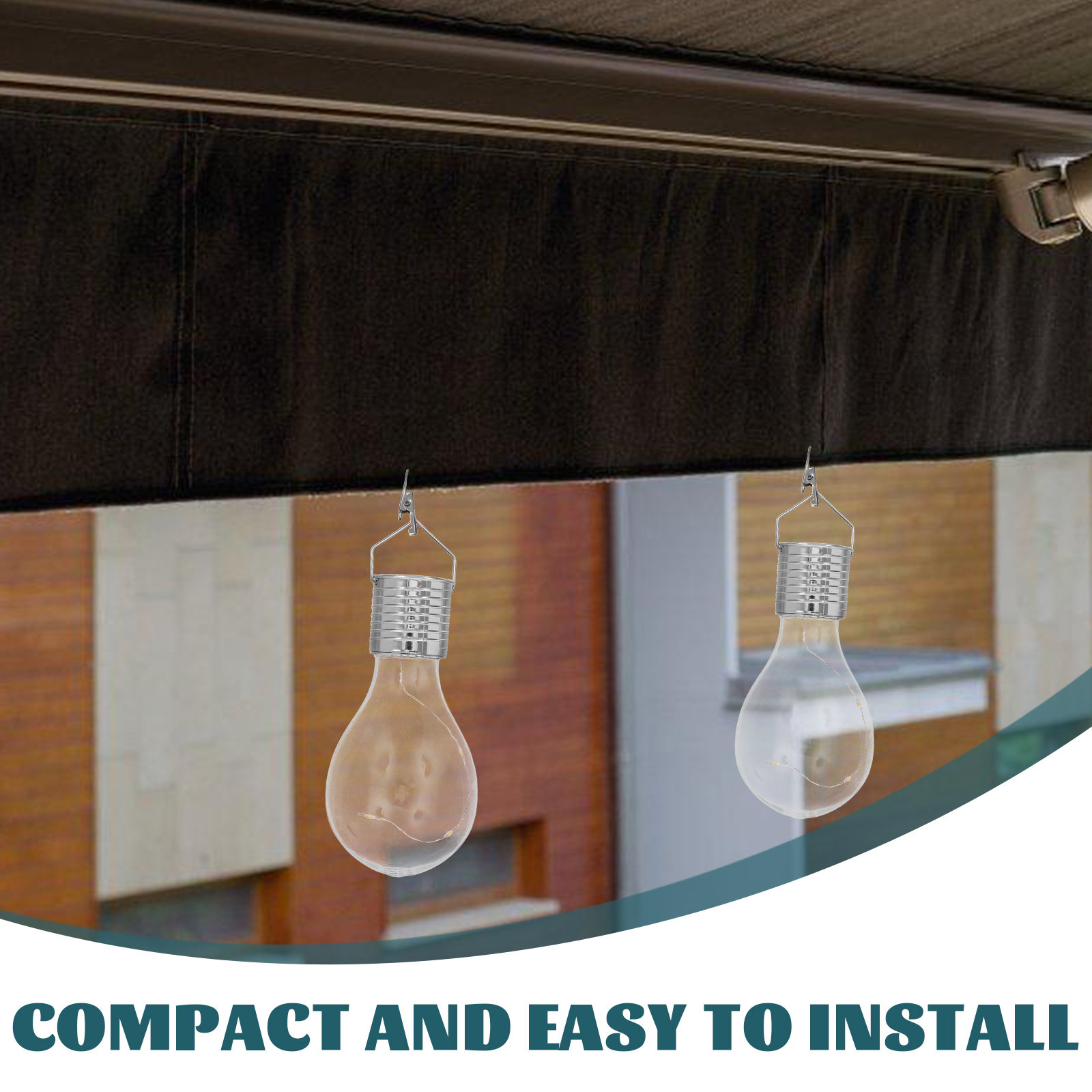4Pcs Solar Copper Wire Hanging - đánh giá và giá Umbrella Led Clip
