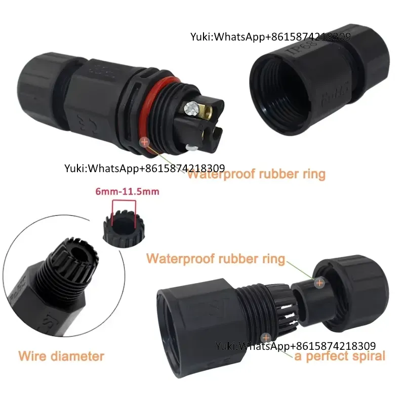 IP68 Waterproof Cable T Tap El - đánh giá và giá Outdoor Lighting Wire