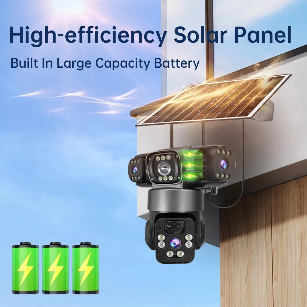 Solar Security Camera 5MP 3-Le - đánh giá và giá Outdoor Lighting Mains Powered
