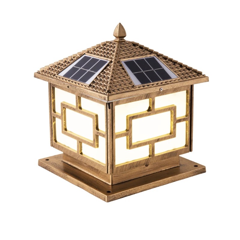 Solar Powered Waterproof Post  - đánh giá và giá Outdoor Lighting Mains Powered