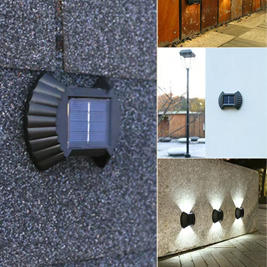 Solar Wall Light 2/8LED Waterp - đánh giá và giá Outdoor Lighting For Your Yard