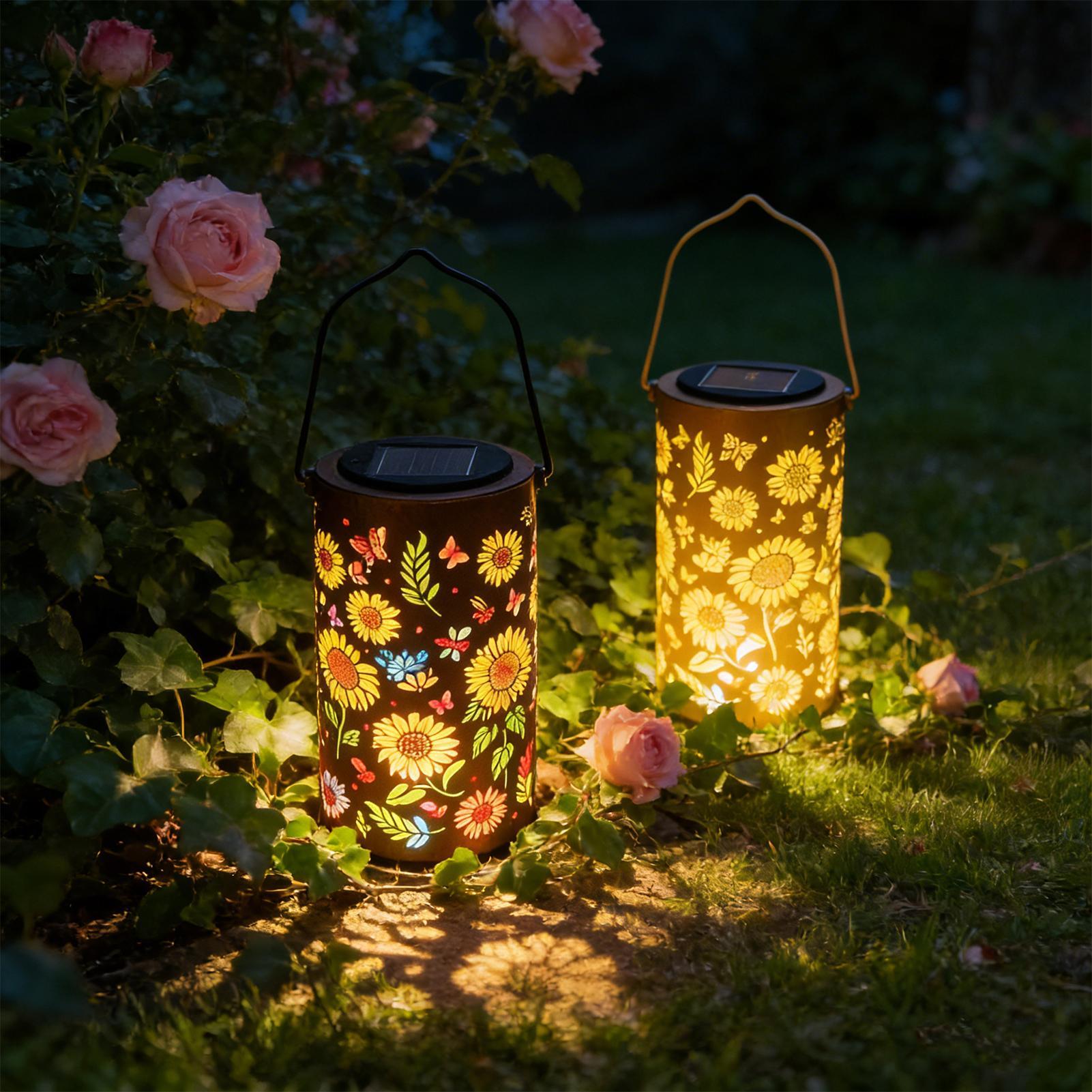 Outdoor Solar Lantern Metal Wa - đánh giá và giá Outdoor Lighting Front Yard
