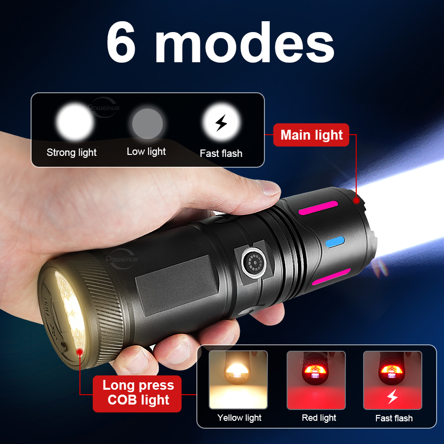 High Power LED Flashlight 1800 - đánh giá và giá Outdoor Lighting Mains Powered