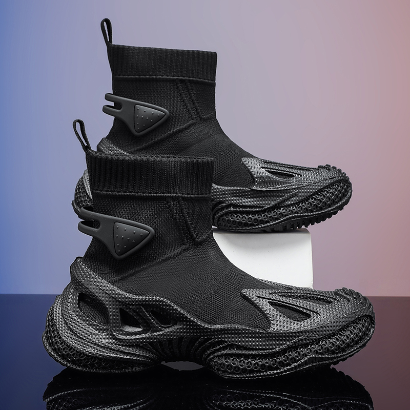 Man Outdoor Trendy Mecha Shoes - đánh giá và giá Outdoor Lighting Black