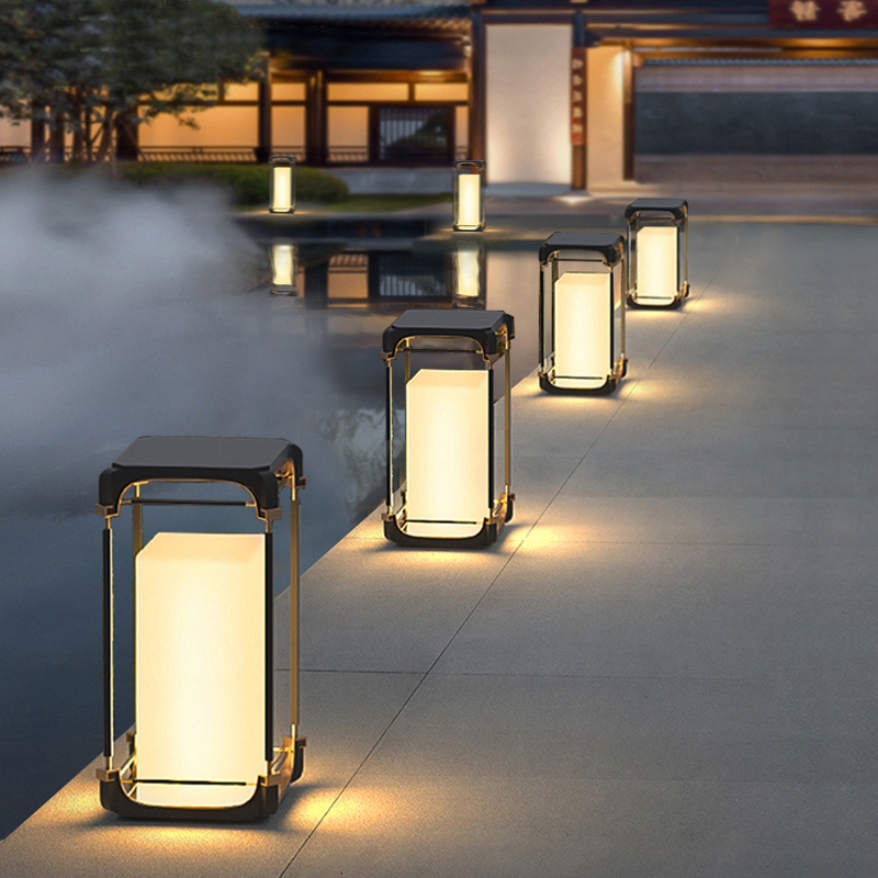Luminous Floor Lamp Courtyard  - đánh giá và giá Outdoor Lighting Led
