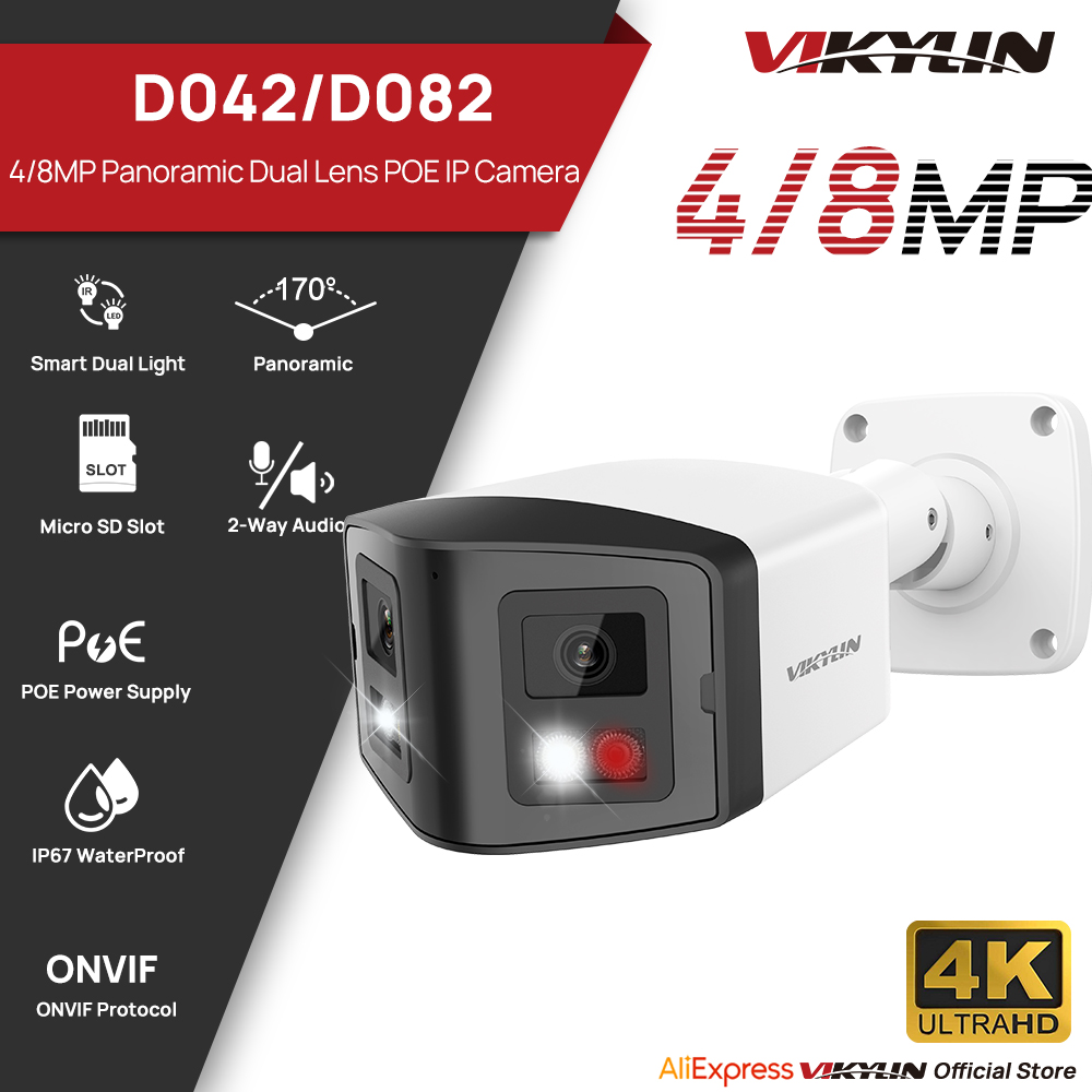 VIKYLIN 170° Panoramic Securit - đánh giá và giá Outdoor Lighting Mains Powered