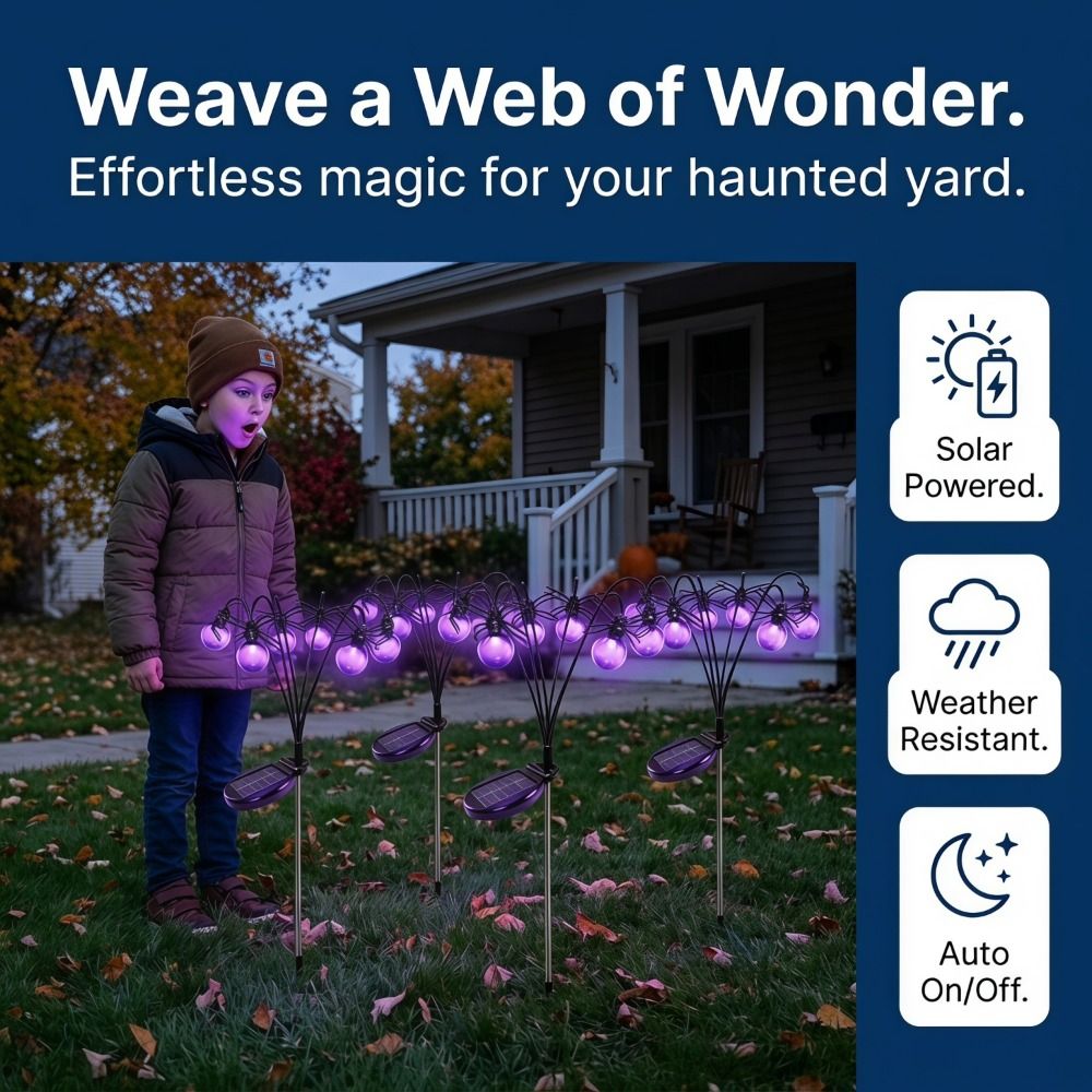 Skeleton Purple Light Hallowee - đánh giá và giá Outdoor Lighting Front Yard