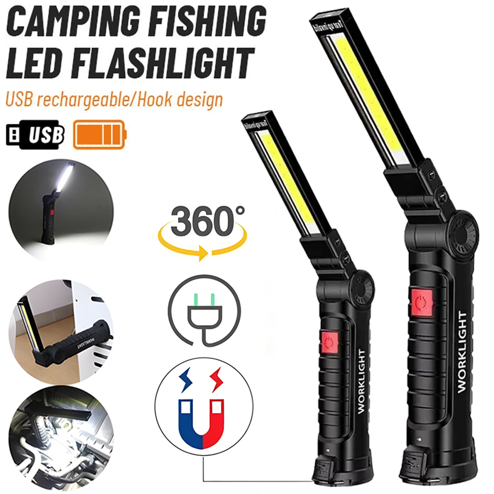 LED COB Flashlight USB Recharg - đánh giá và giá Outdoor Lighting B&Q