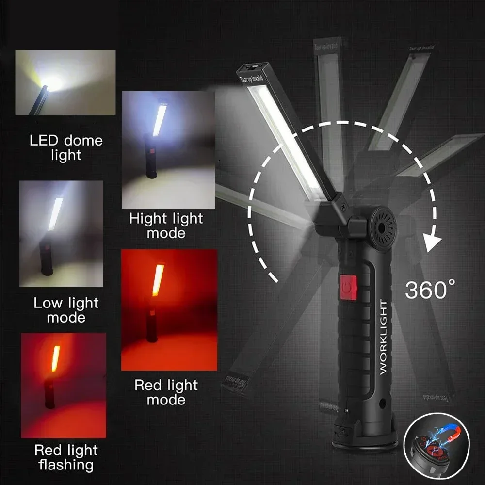 LED COB Flashlight USB Recharg - đánh giá và giá Outdoor Lighting B&Q