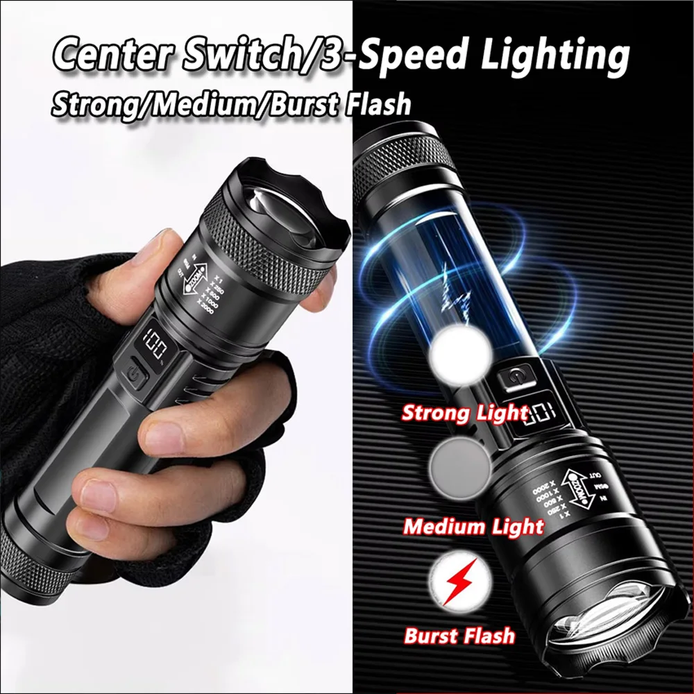 Rechargeable LED Flashlight Zo - đánh giá và giá Outdoor Lighting B&Q
