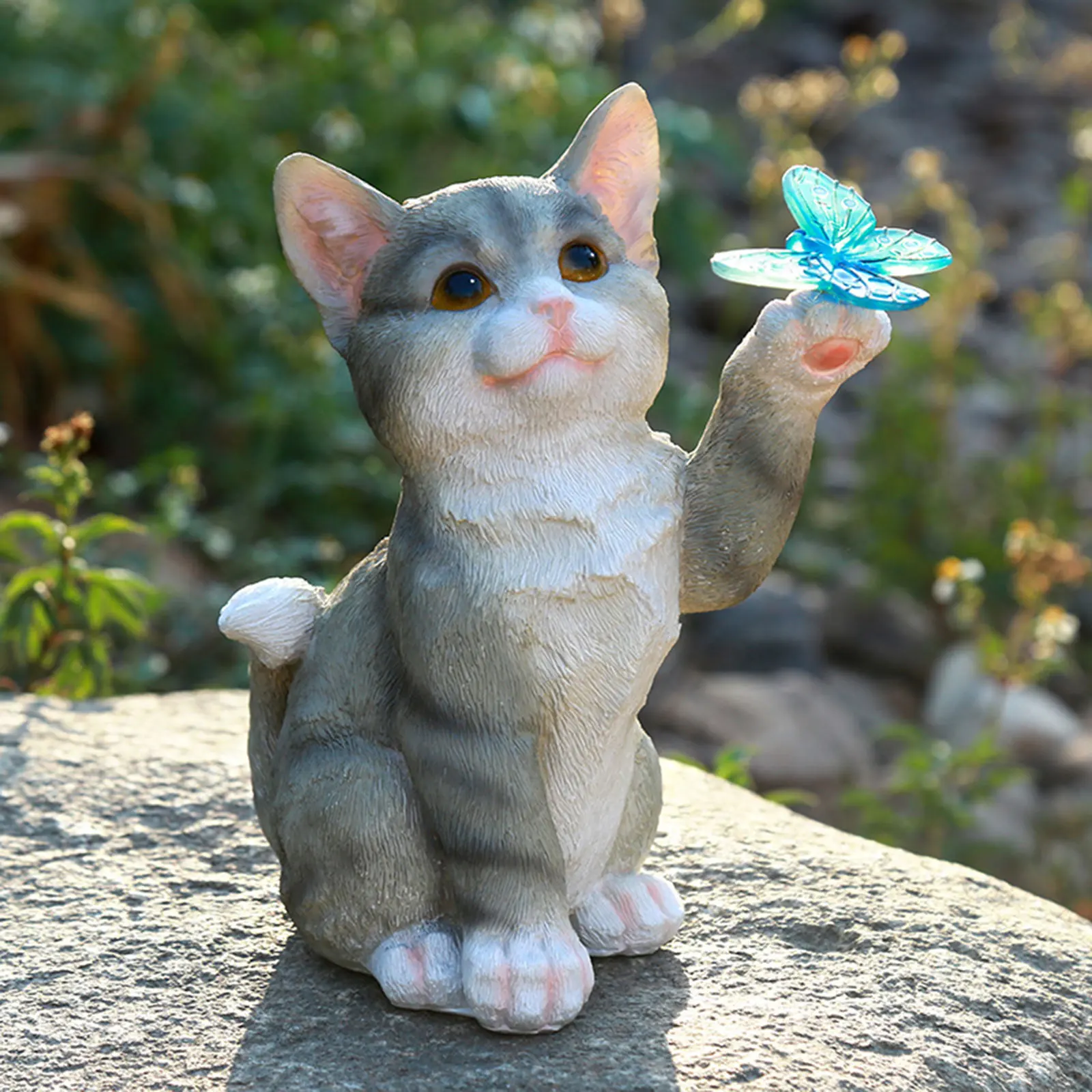 Outdoor Cat Sculpture Figurine - đánh giá và giá Outdoor Lighting Wire