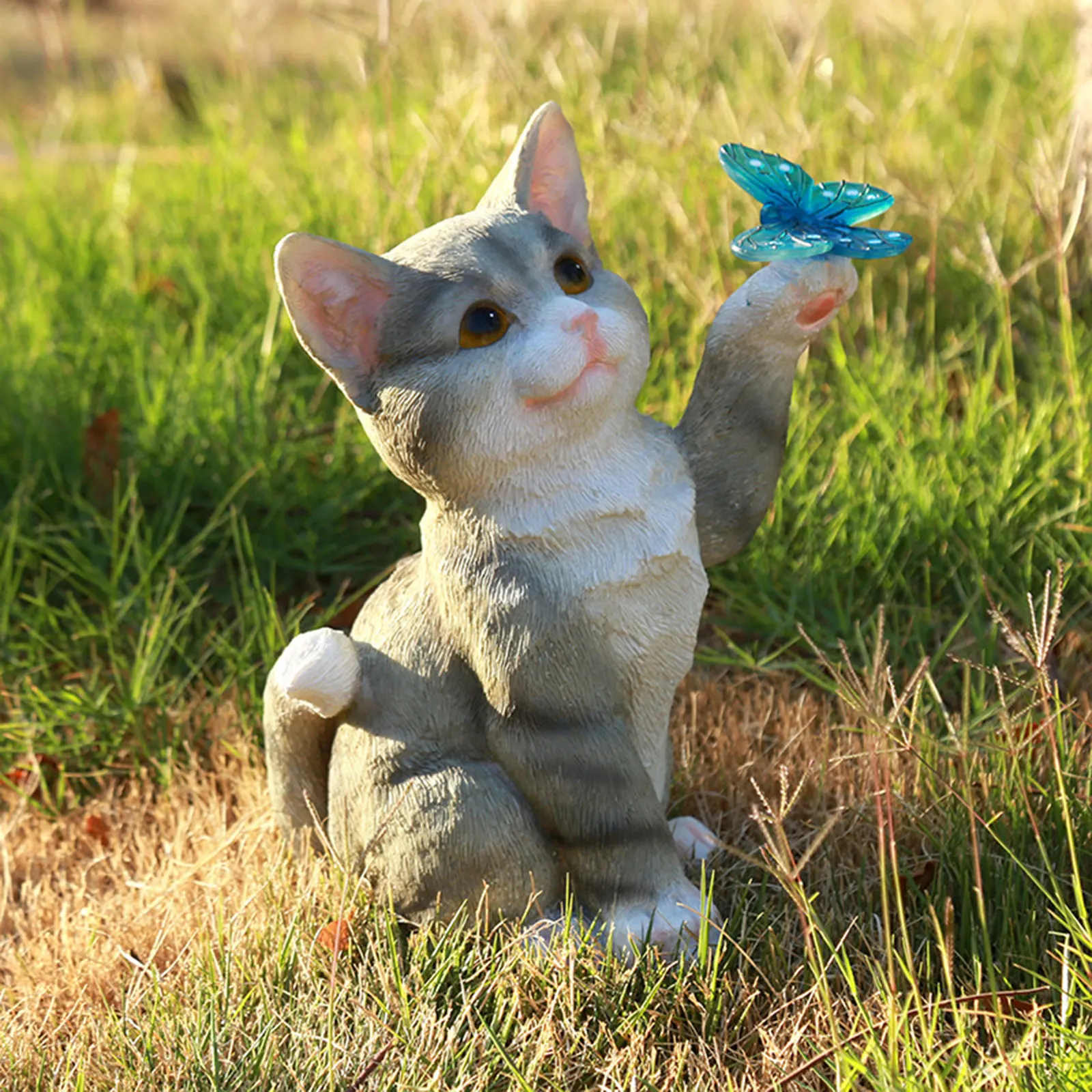 Outdoor Cat Sculpture Figurine - đánh giá và giá Outdoor Lighting Wire