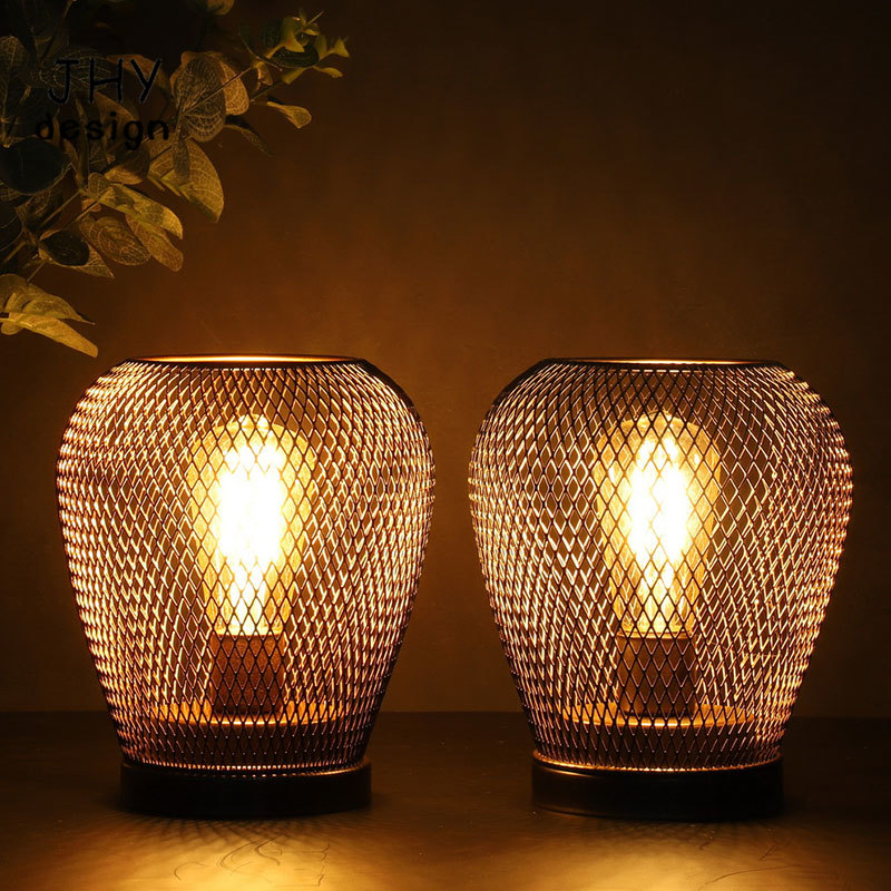 2 Chiếc Kim Loại Lồng Đèn Bàn  - đánh giá và giá Outdoor Lighting Accent