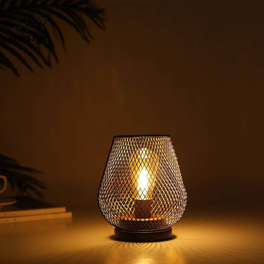 2 Chiếc Kim Loại Lồng Đèn Bàn  - đánh giá và giá Outdoor Lighting Accent