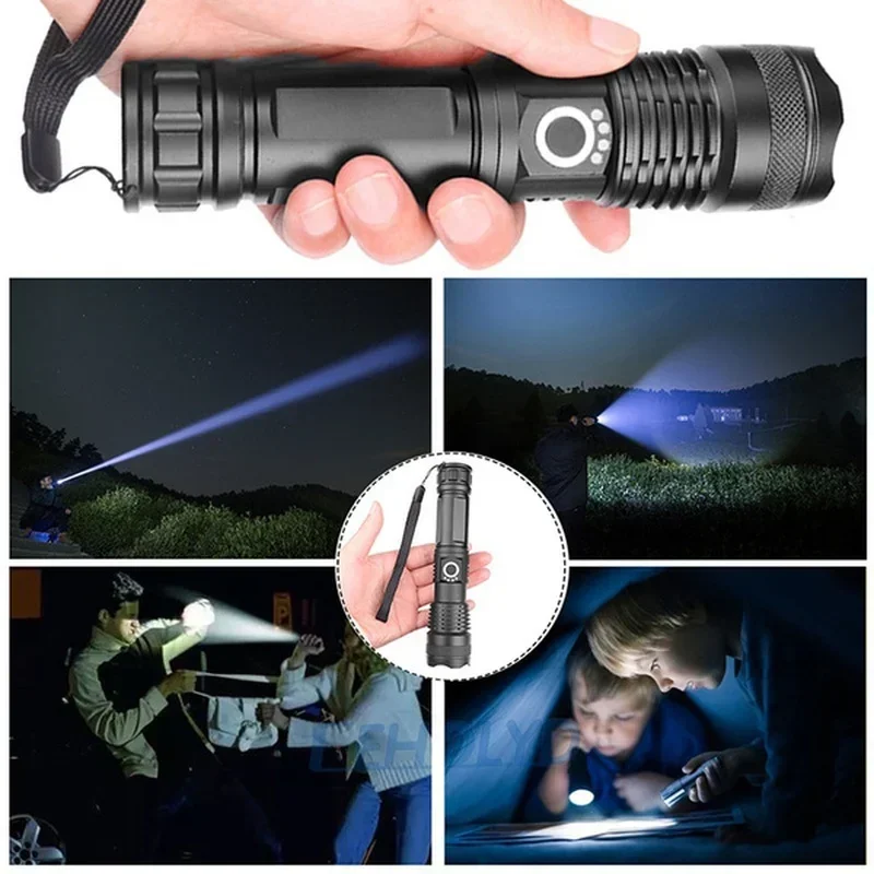 High Power XHP70 Led Flashligh - đánh giá và giá Outdoor Lighting B&Q