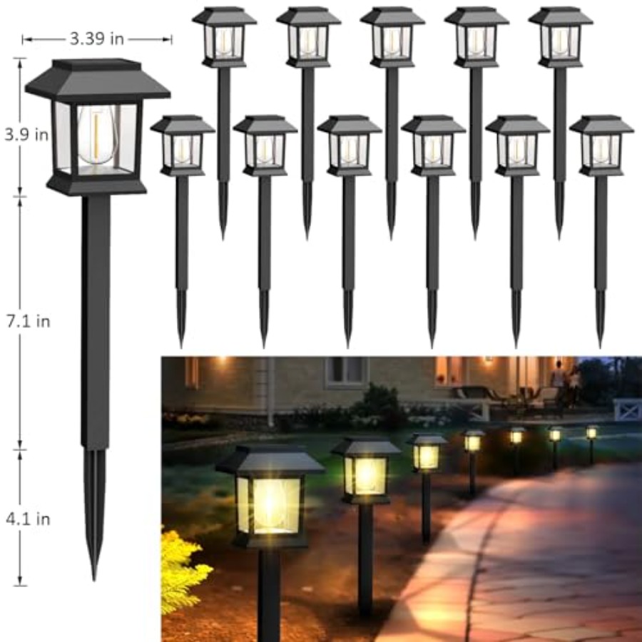 Solar Lights Outdoor, Pack 300 - đánh giá và giá Outdoor Lighting For Your Yard
